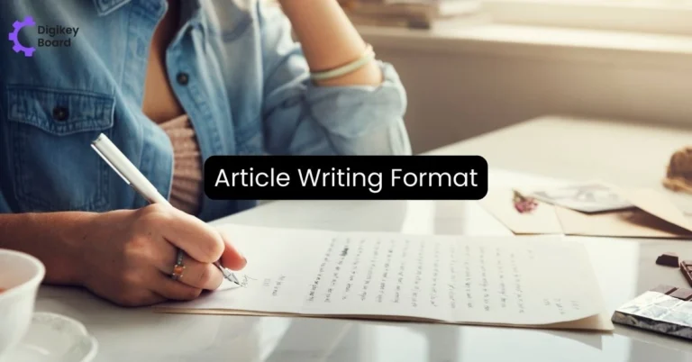 article writing format